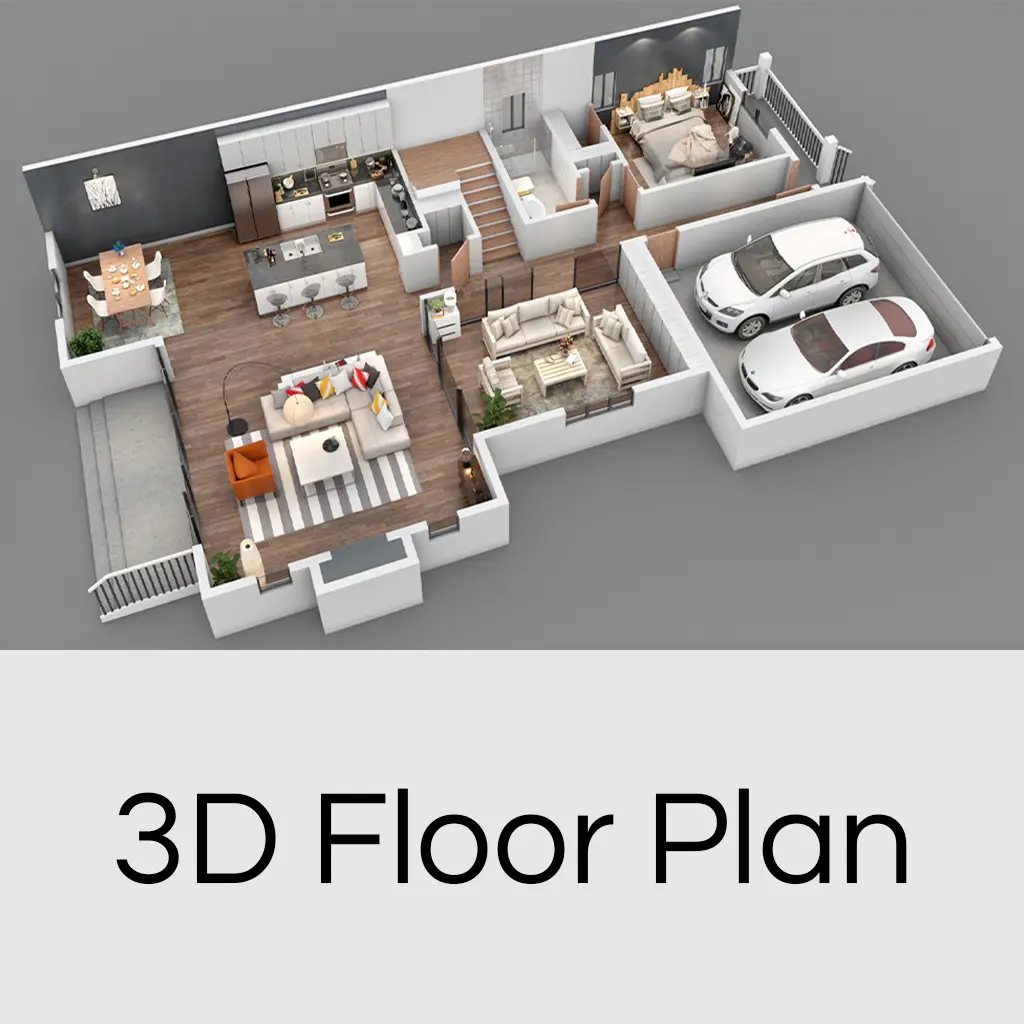 3D Floor Plans - Basic - Premium
