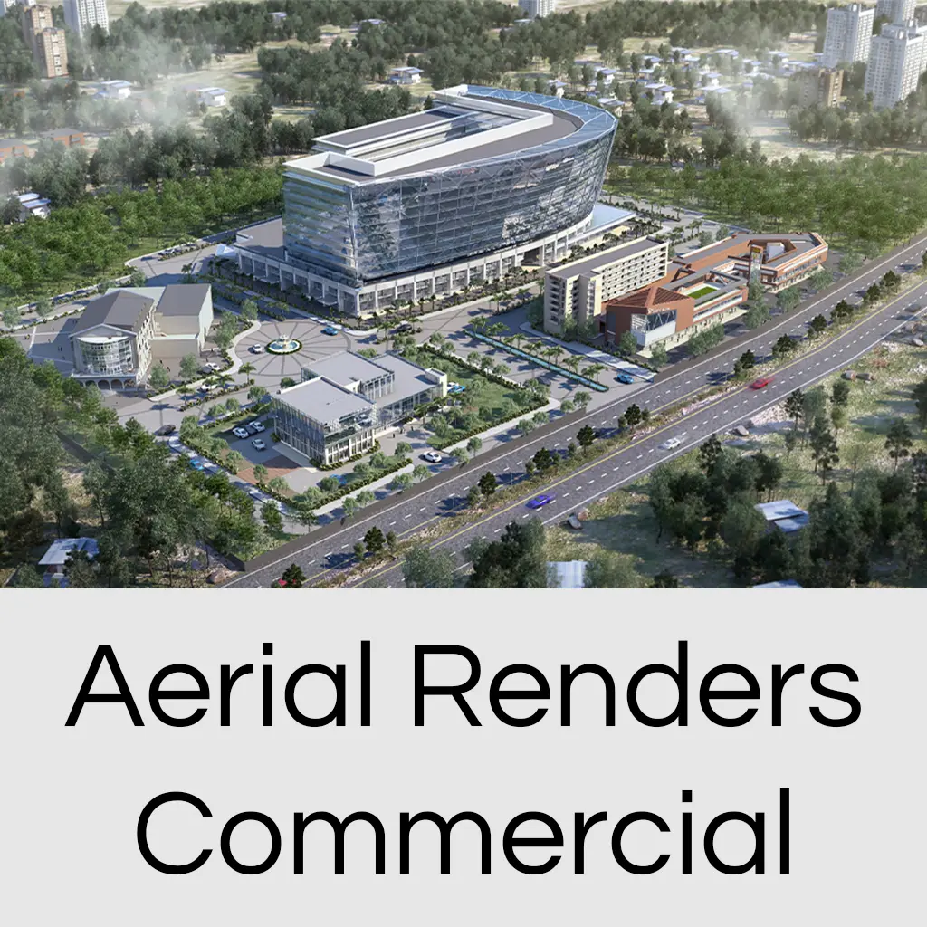 Aerial Renders - Commercial