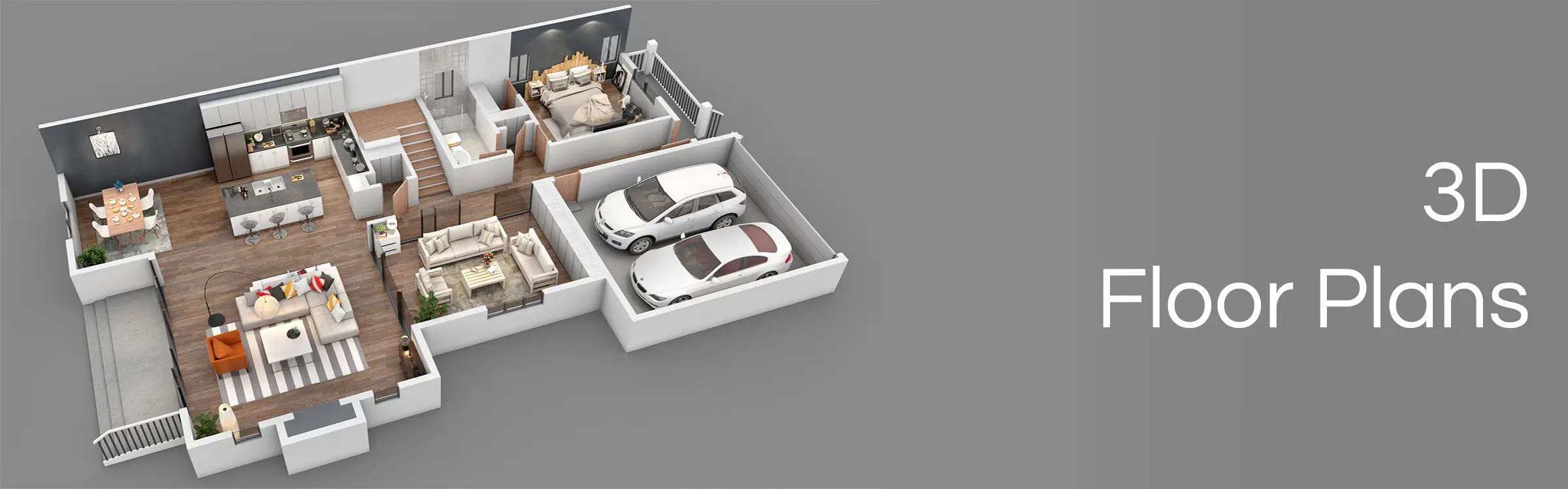 3D Floor Plans - Basic - Premium