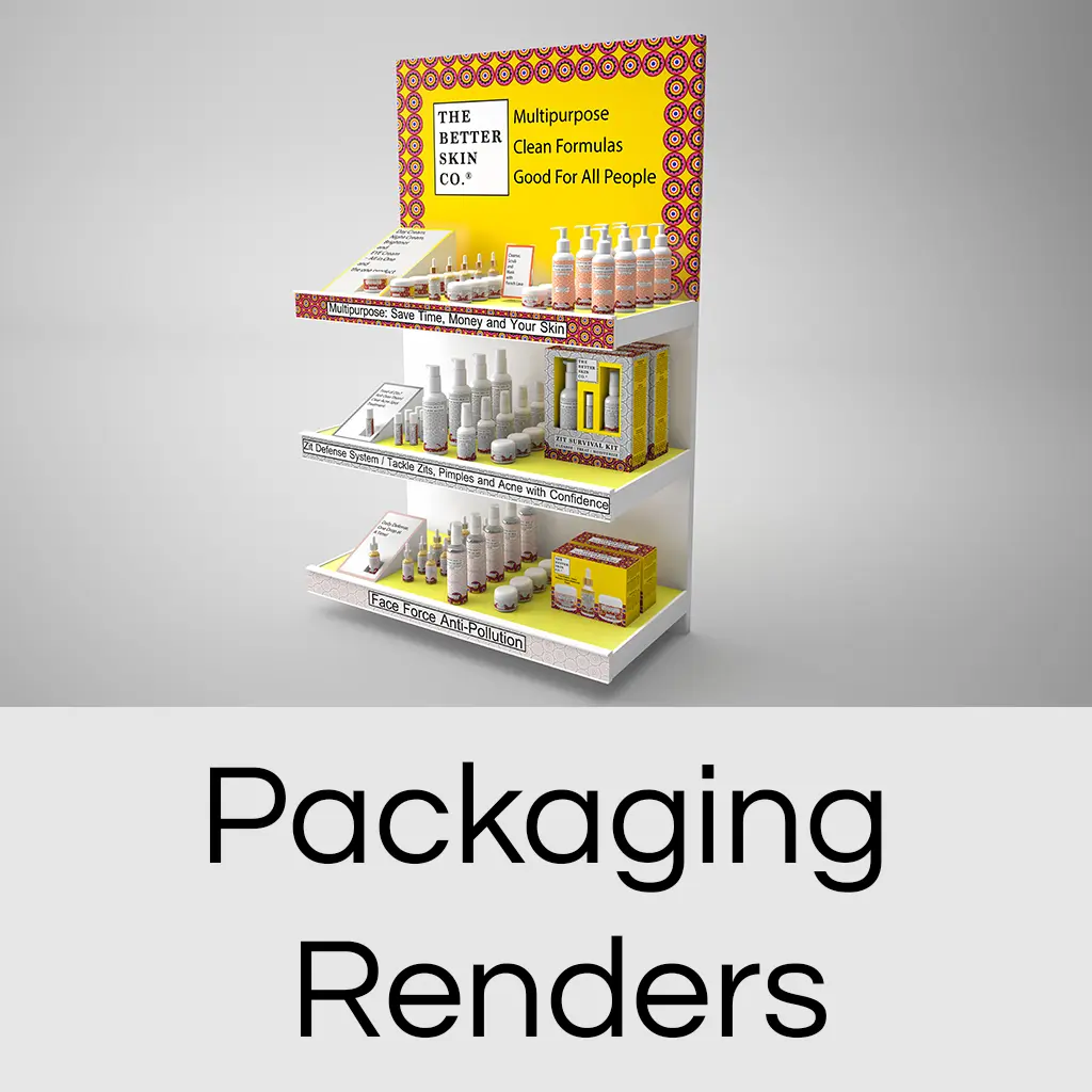 Packaging Renders