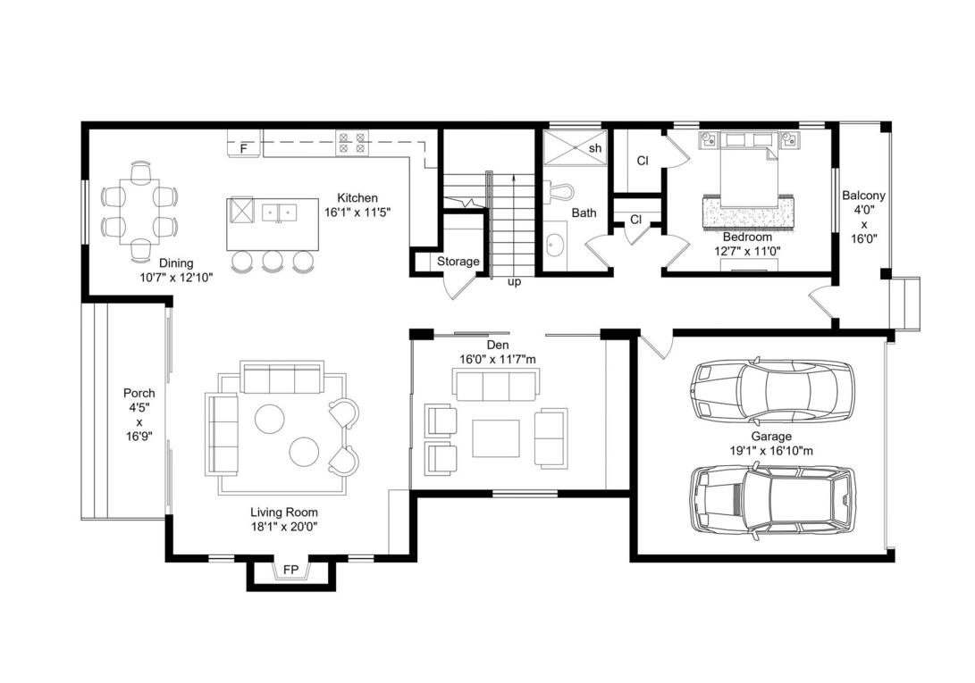 Before-3D Premium Floor Plan